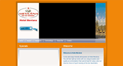 Desktop Screenshot of mevlanahotel.com